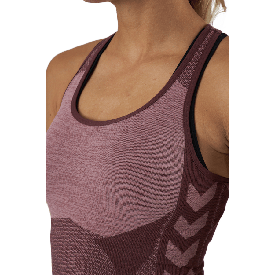 Hmlclea Seamless Top Fudge/woodrose Melange - Bild 4