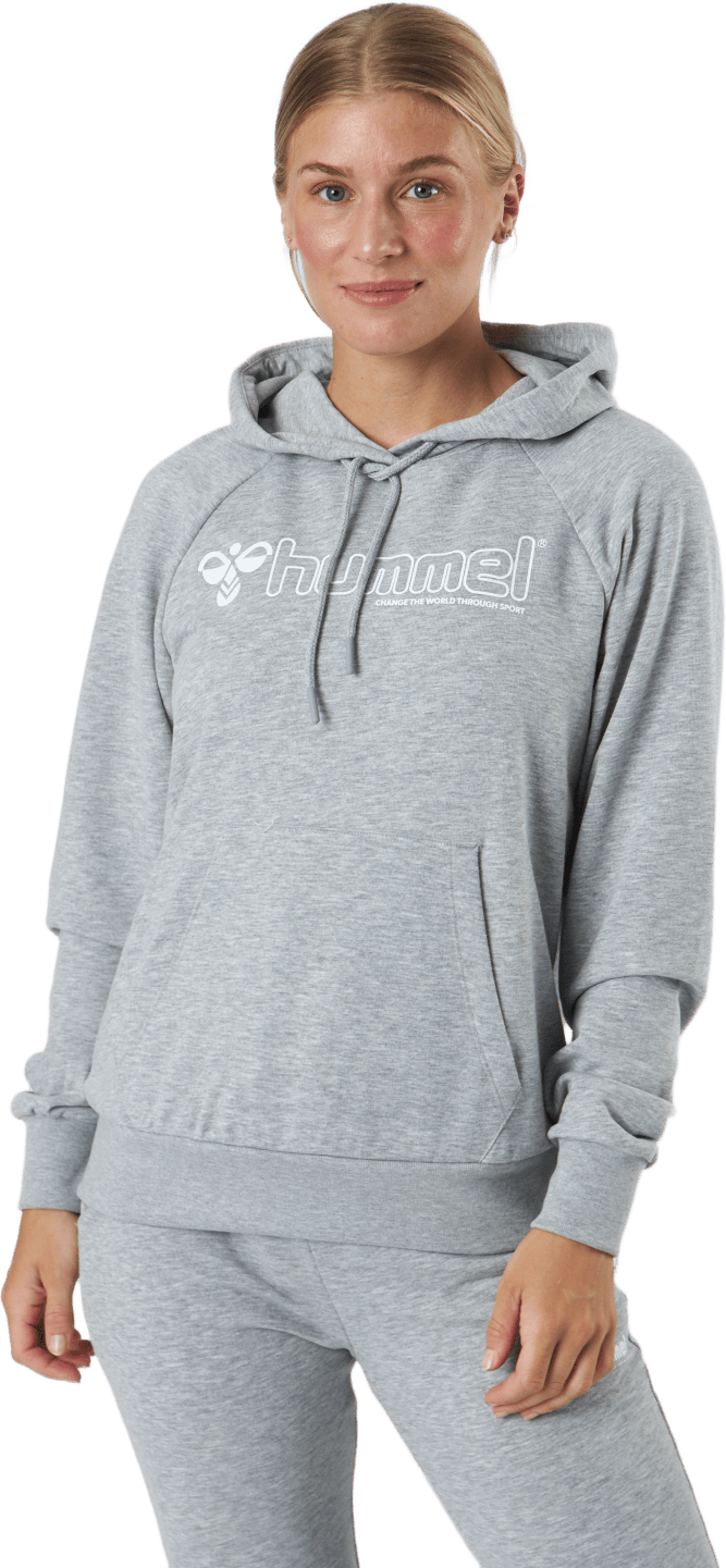 Hmlnoni Hoodie Gery Melange