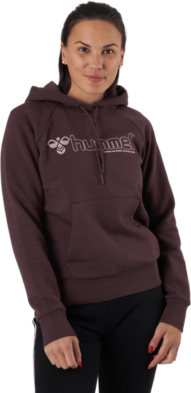 Hmlnoni Hoodie Fudge, Female, Vêtements, Chemises, Marron, S