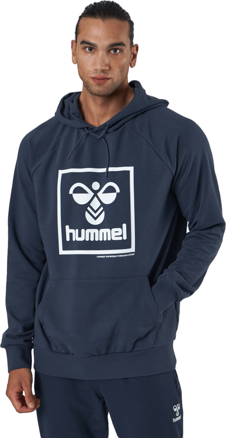 Hmlisam Hooide Blue Nights, Male, Klær, Skjorter, Blå, L