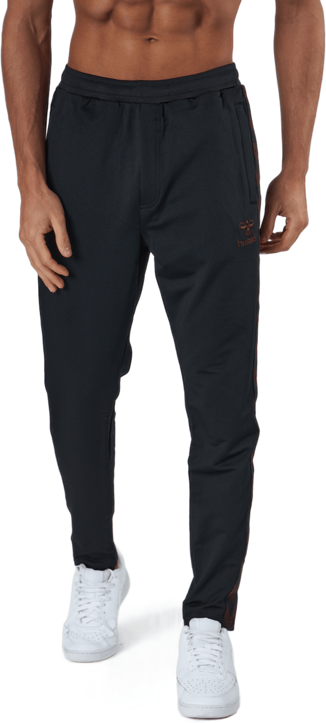 Hmlnathan 2.0 Tapered Pants Black/fudge