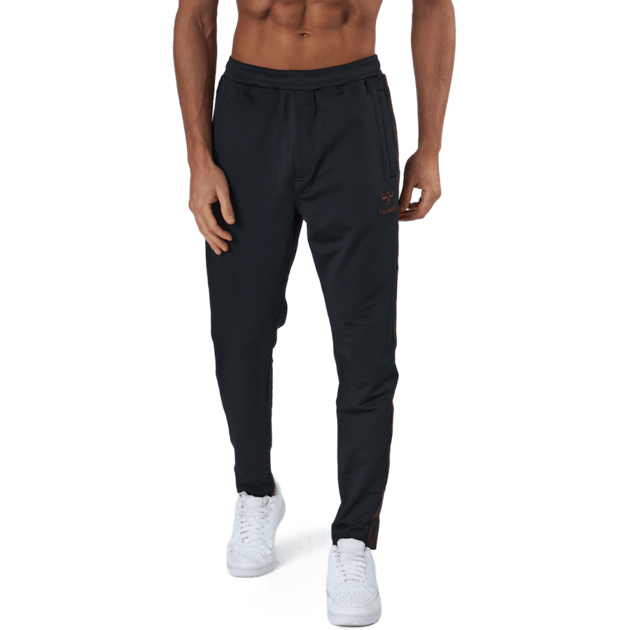 Hmlnathan 2.0 Tapered Pants Black/fudge