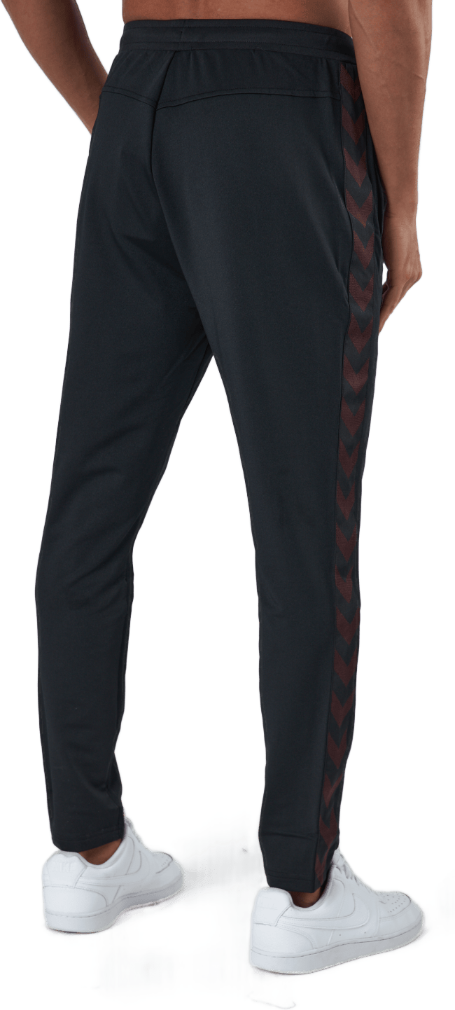 Hmlnathan 2.0 Tapered Pants Black/fudge - Bild 3