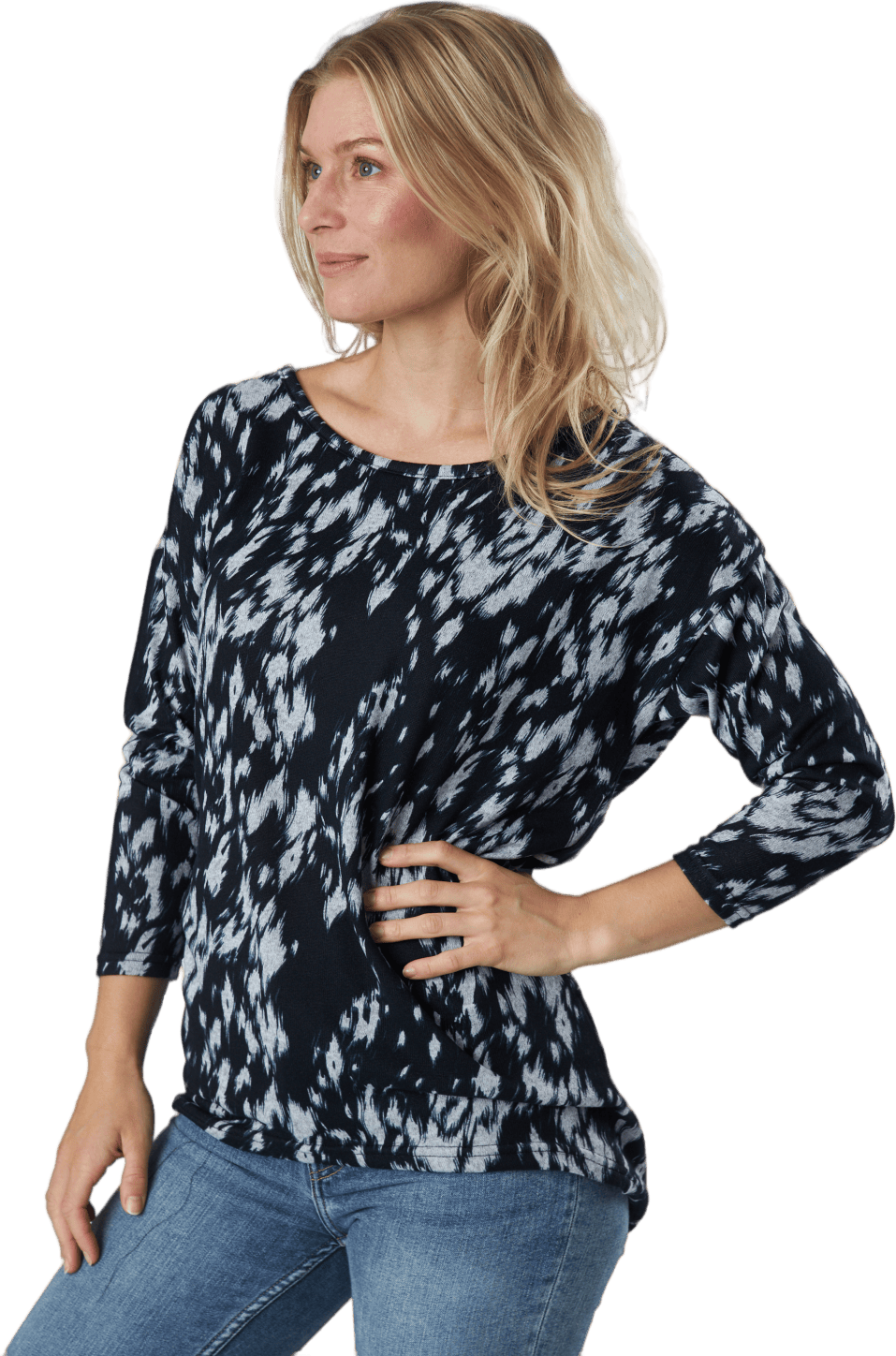 Onlelcos 4/5 Aop Top Jrs Noos Black W/graphic Paint 15 - Bild 2