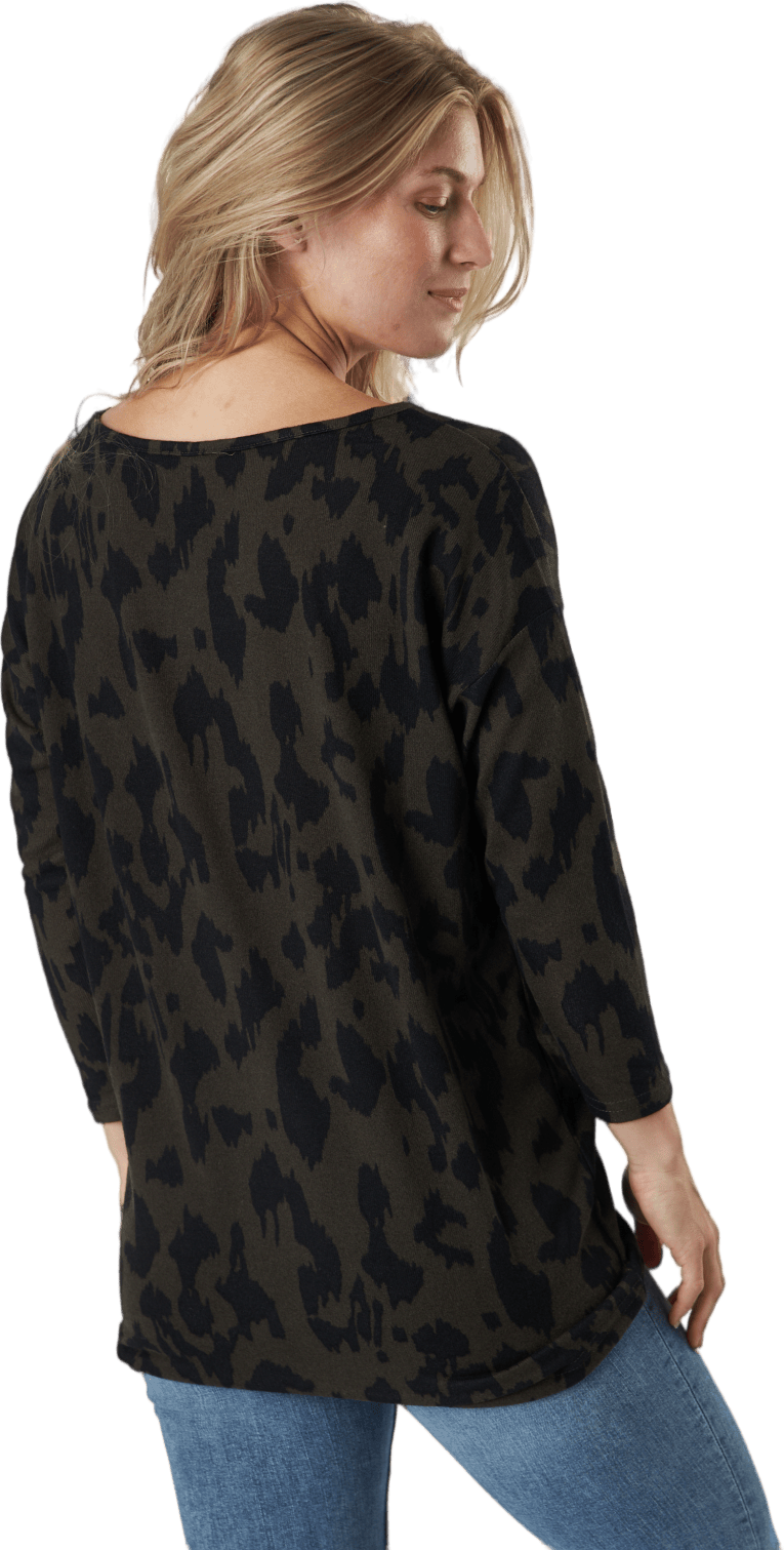 Onlelcos 4/5 Aop Top Jrs Noos Grape Leaf - Bild 3