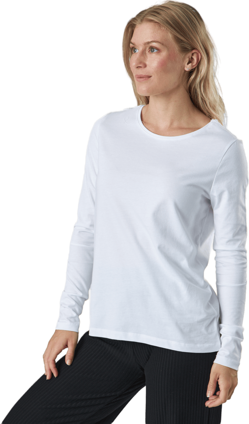 Pcria Ls New Tee Noos Bc Bright White - Bild 2