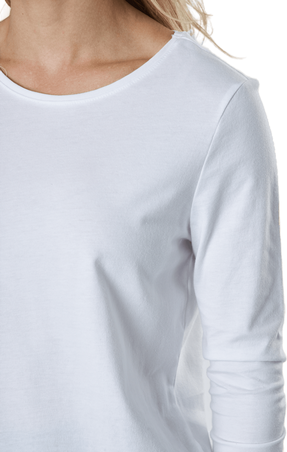 Pcria Ls New Tee Noos Bc Bright White - Bild 4