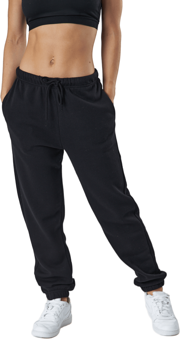 Pcchilli Hw Sweat Pants Noos B Black, Female, Klær, Bukser, Svart, S