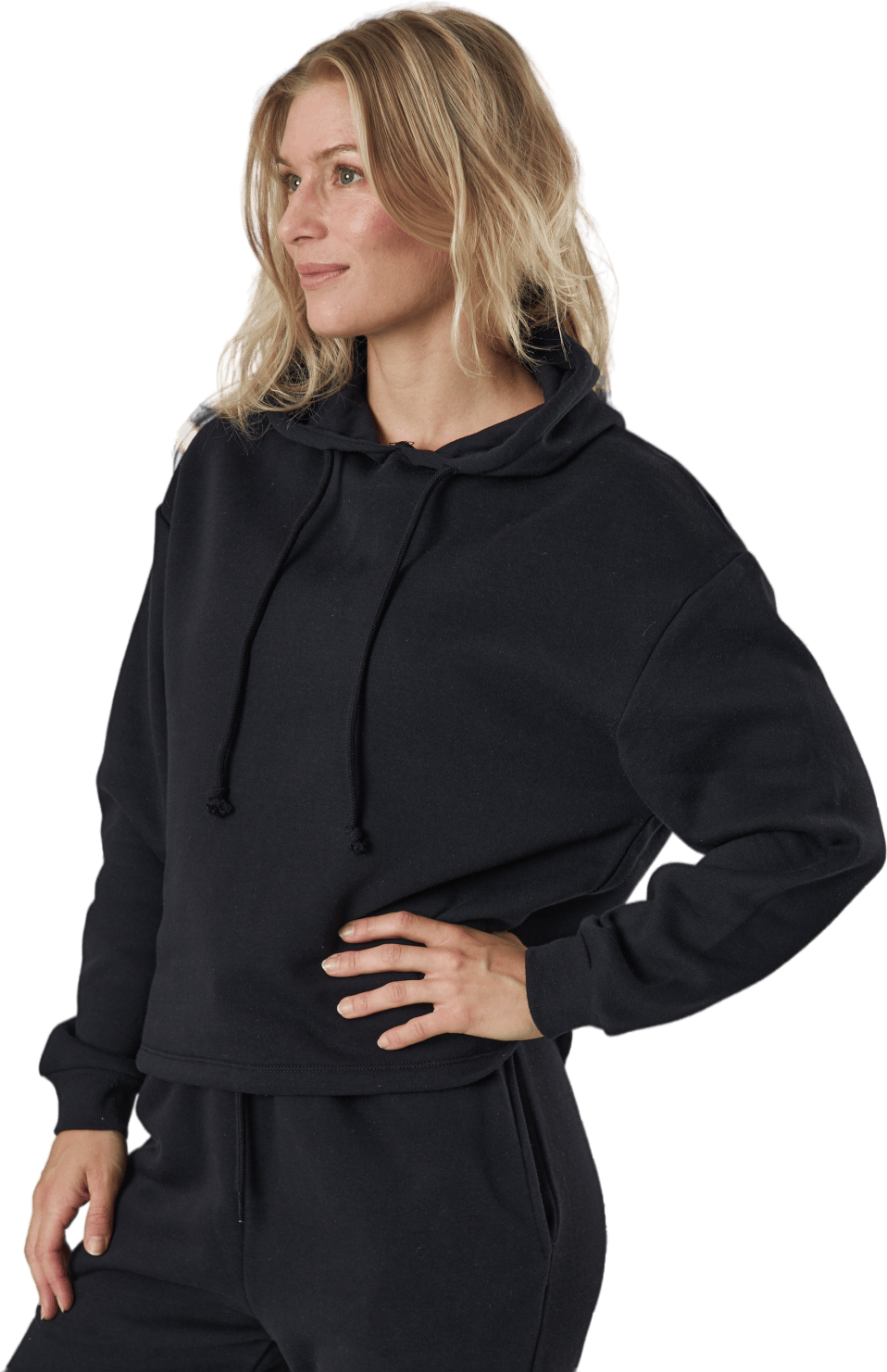 Pcchilli Ls Hoodie Noos Bc Black - Bild 2