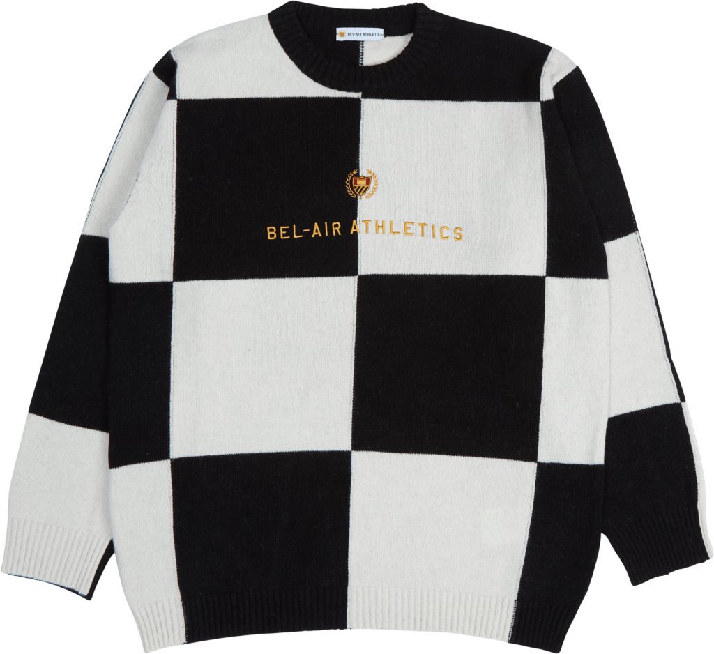 Color Block Intarsia Knit 99