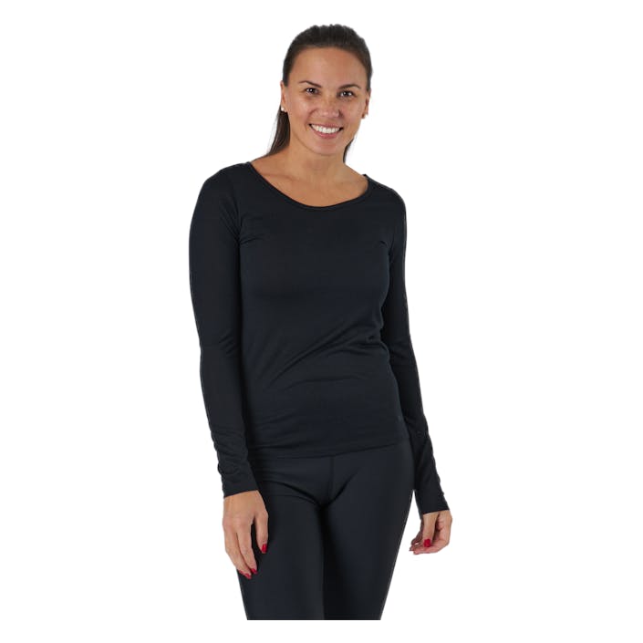 Positive Ls Black, Female, Vêtements, Chemises, Yoga, Noir, XS
