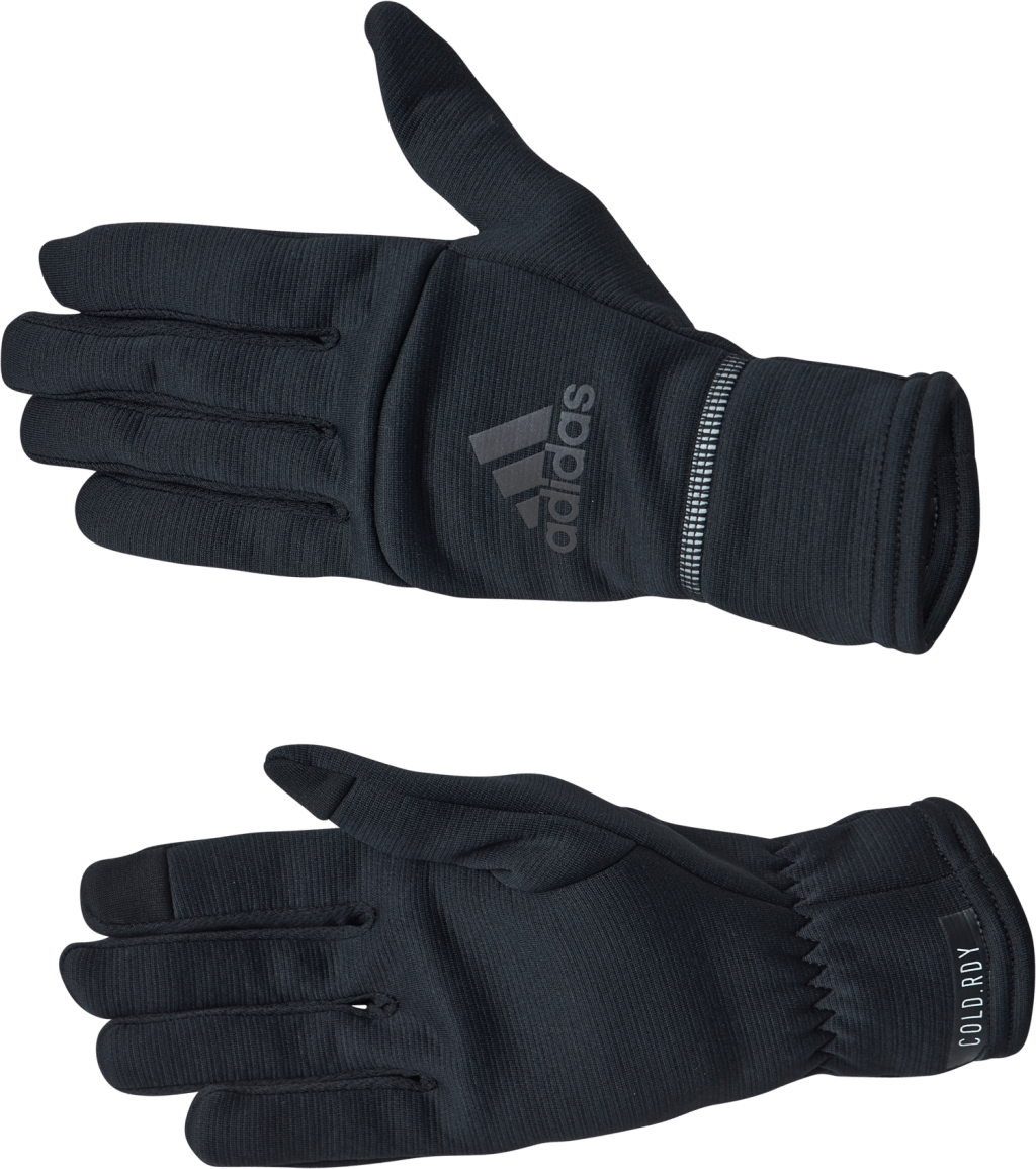 Glove Cold.Rdy 300 Grams Black / Black / Black Reflective, Unisex, Apparels, hats & caps, Running, Black, M