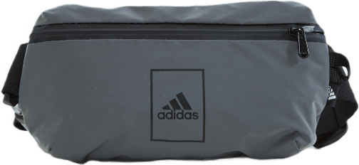 Sports Waistbag Reflective Silver / Black, Unisex, Equipment, bags & backpacks, Black, ONESIZE