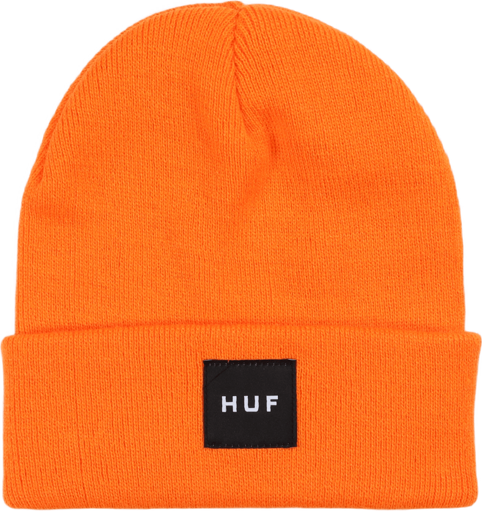 Essentials Box Logo Beanie Orange