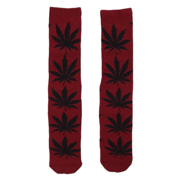 Essentials Plantlife Sock Merlot, Unisex, Odzież, Skarpety, Czerwony, ONESIZE