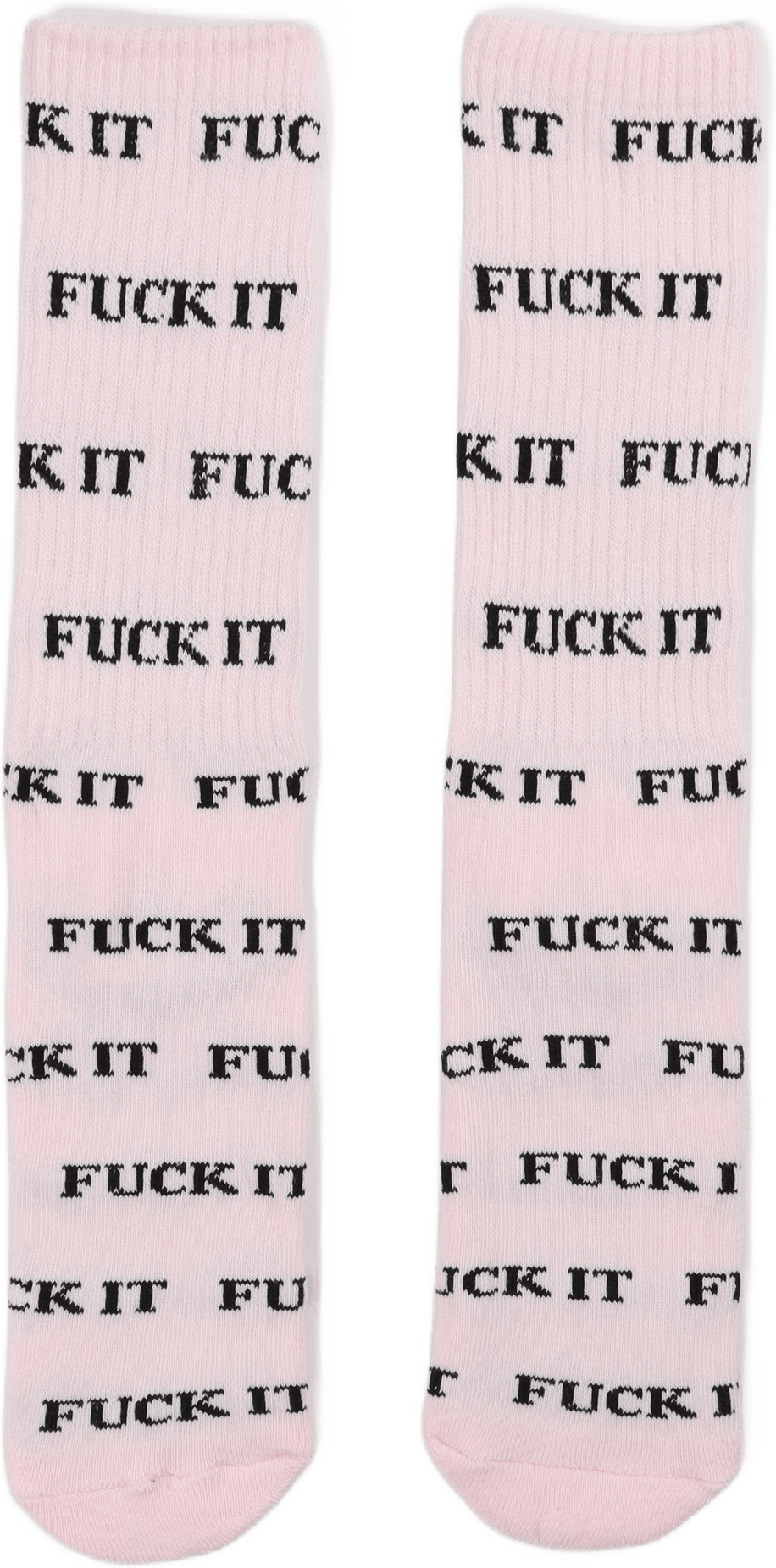 Fuck It Sock Primrose, Unisex, Abbigliamento, Calzini, Rosa, ONESIZE