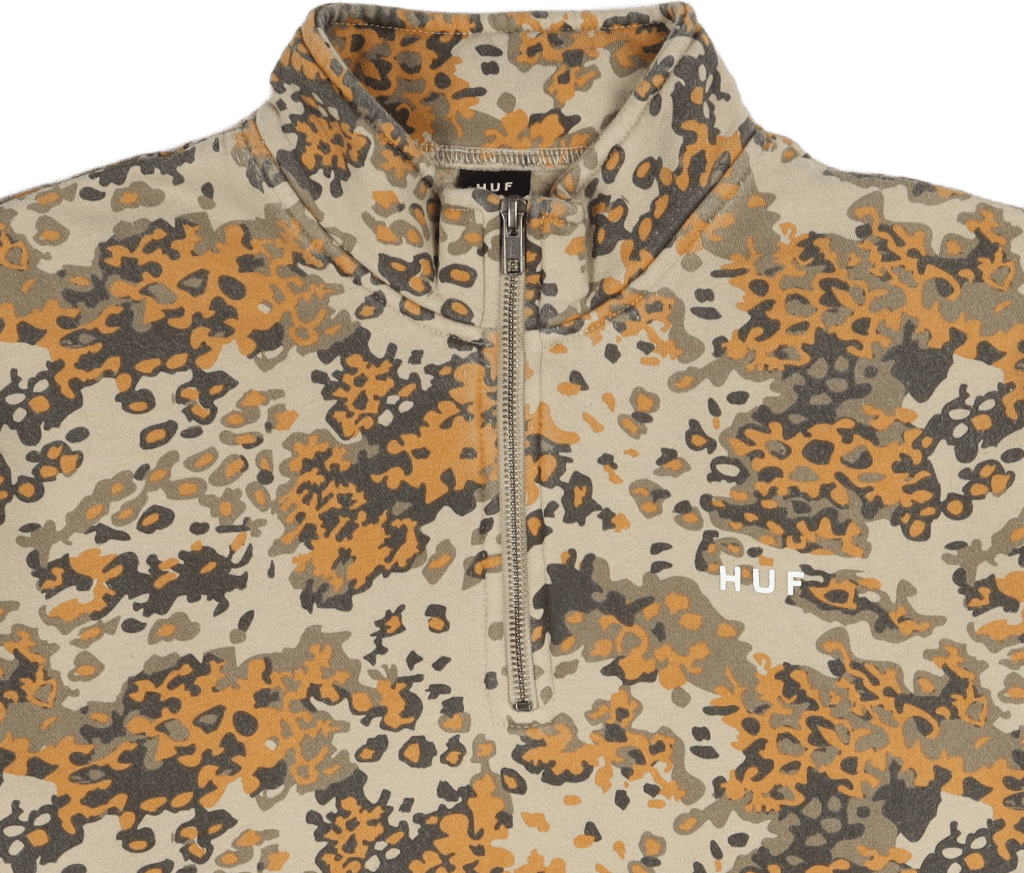 Contra 1/4 Zip Fleece Tan Camo - Bild 2