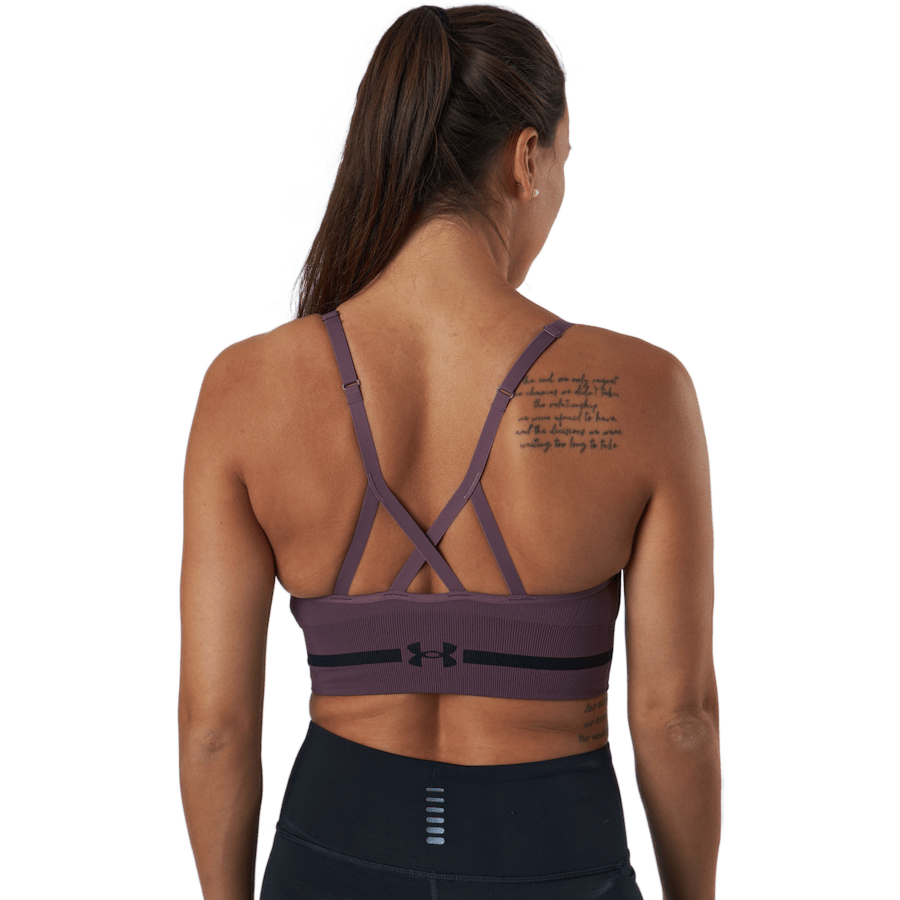 Ua Seamless Low Long Bra Ash Plum - Bild 3