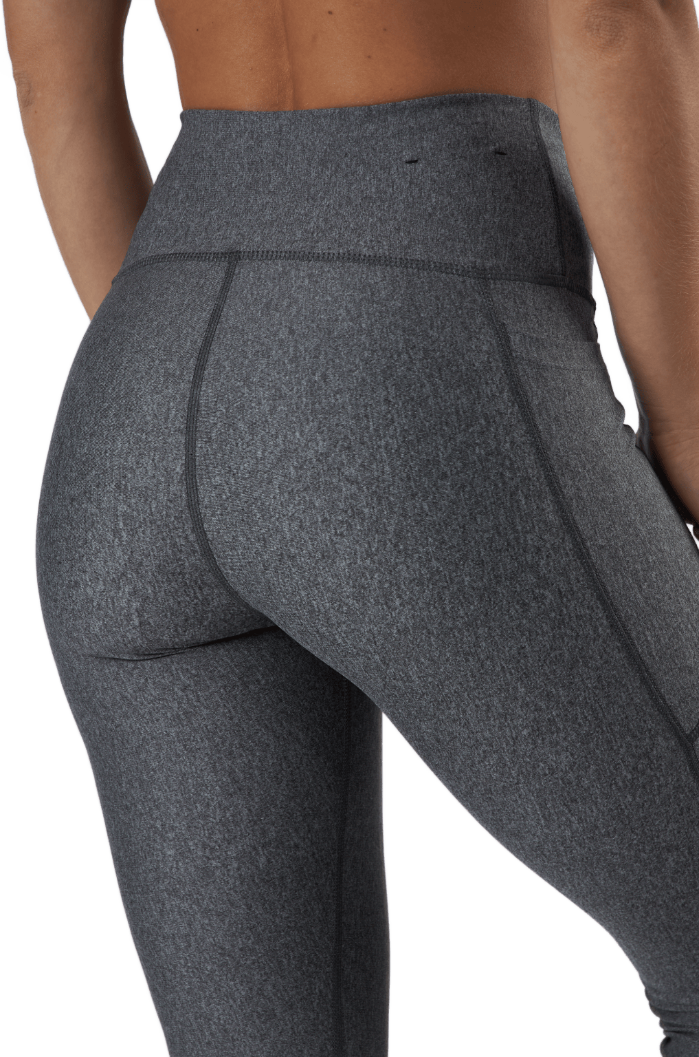 Hg Armour Hirise Leg Charcoal Light Heather - Bild 5