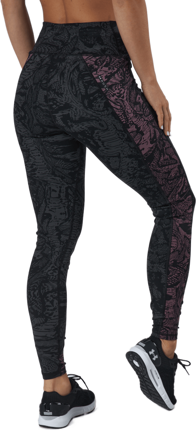 Ua Rush Legging 6m Novelty Black - Bild 3