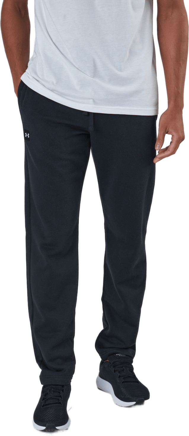 Ua Rival Fleece Pants Black, Male, Aparelhos, Calça, Treino, Preto, L