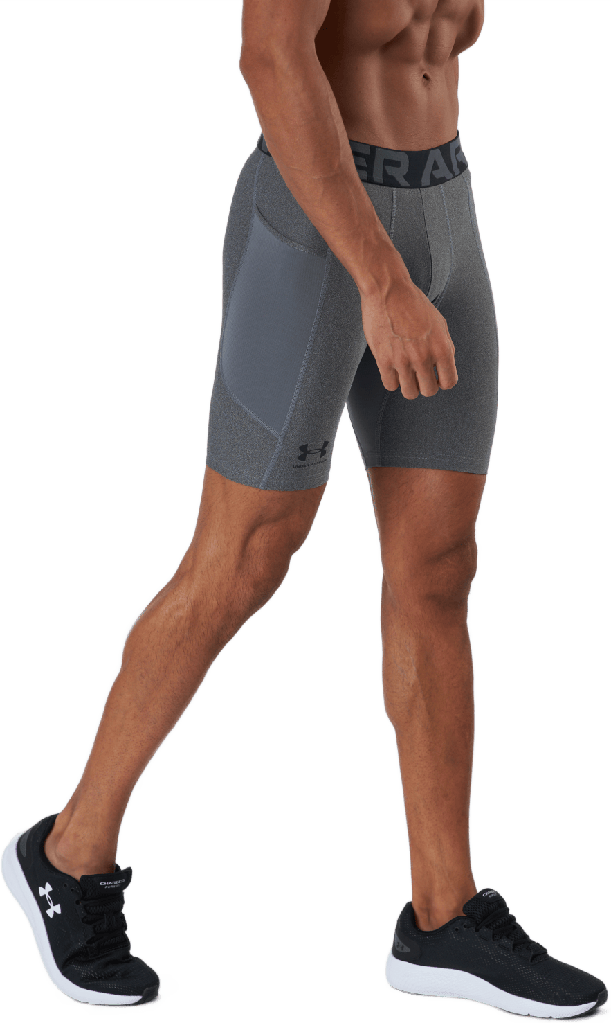Ua Hg Armour Shorts Carbon Heather - Bild 2