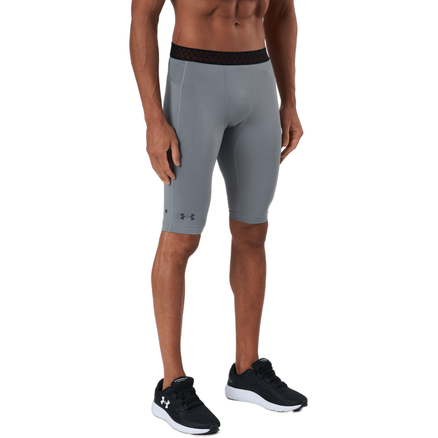 Ua Hg Rush 2.0 Long Shorts Concrete