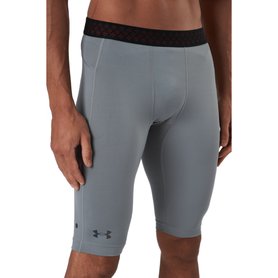 Ua Hg Rush 2.0 Long Shorts Concrete - Bild 4