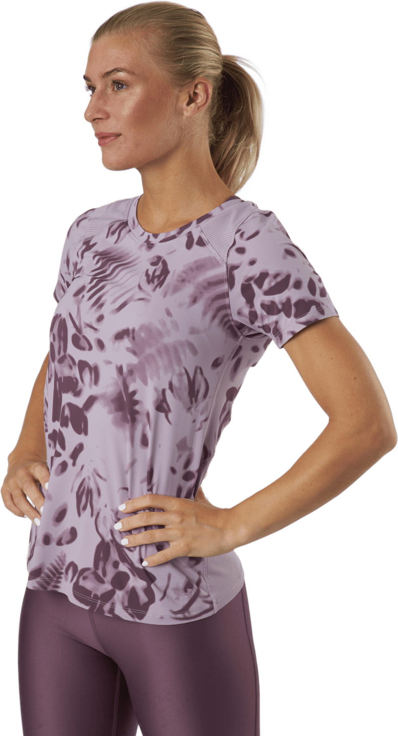 Ua Iso-chill 200 Print Ss Mauve Pink - Bild 2