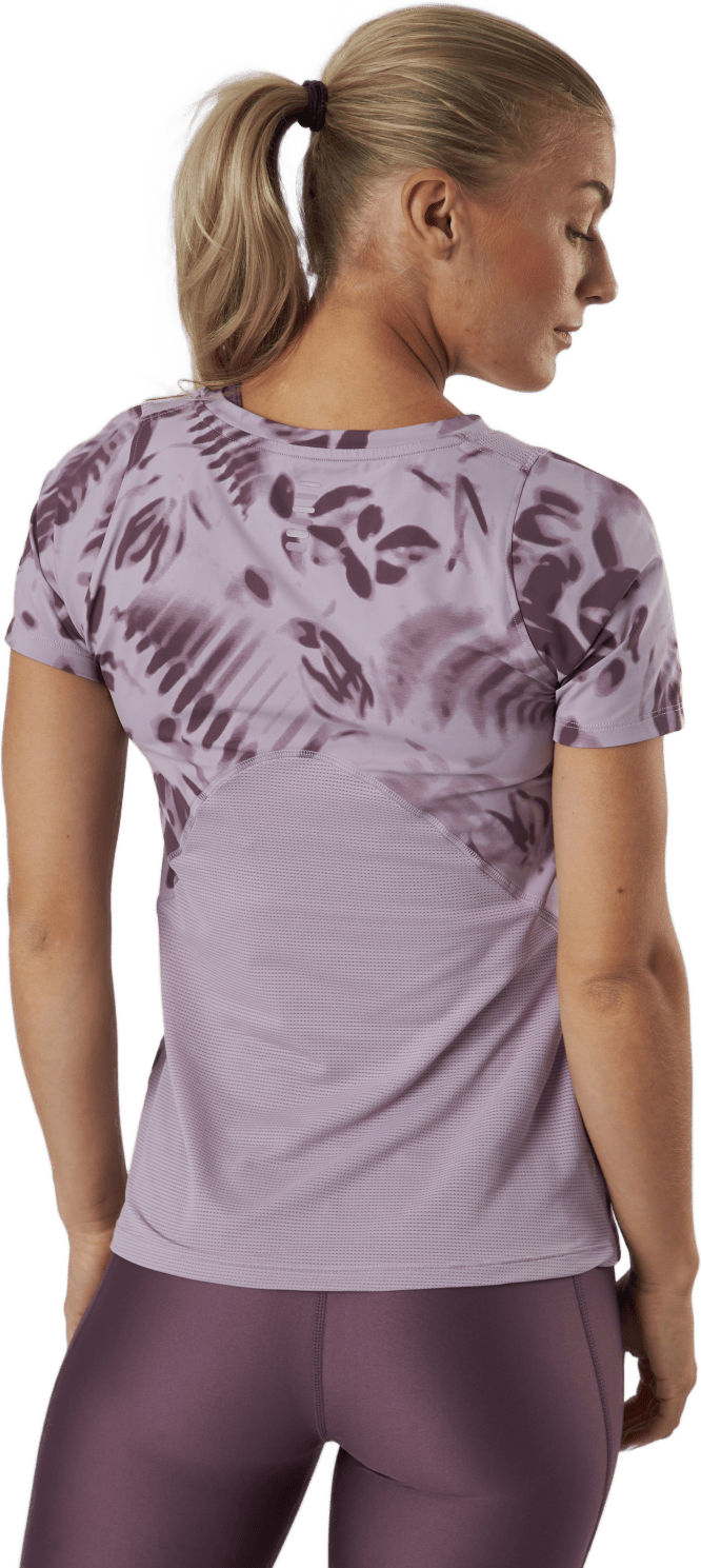 Ua Iso-chill 200 Print Ss Mauve Pink - Bild 3
