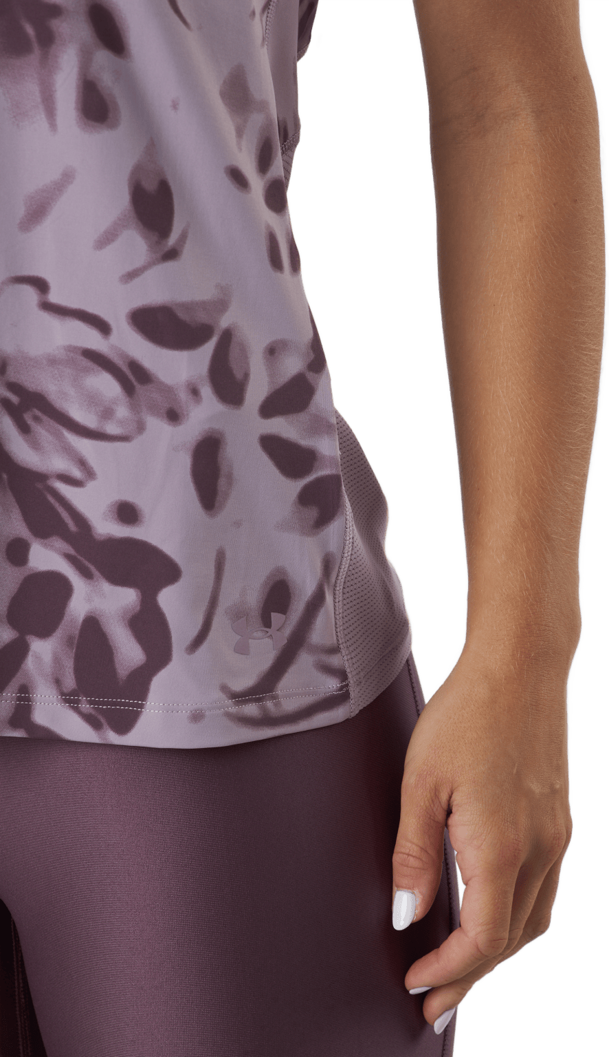 Ua Iso-chill 200 Print Ss Mauve Pink - Bild 5