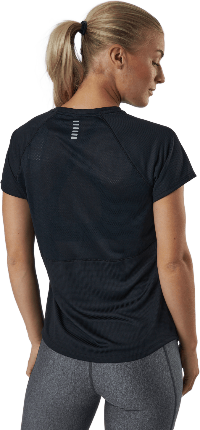 Ua Speed Stride Short Sleeve Black - Bild 3