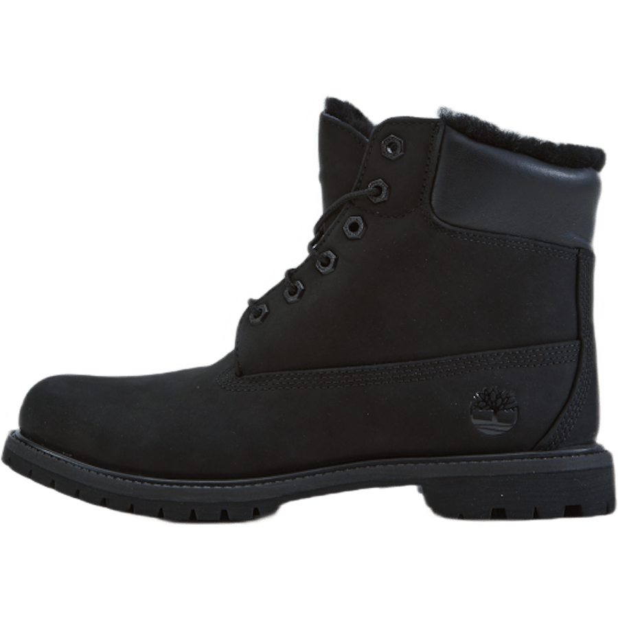 6in Premium Shearling Lined Wp Black