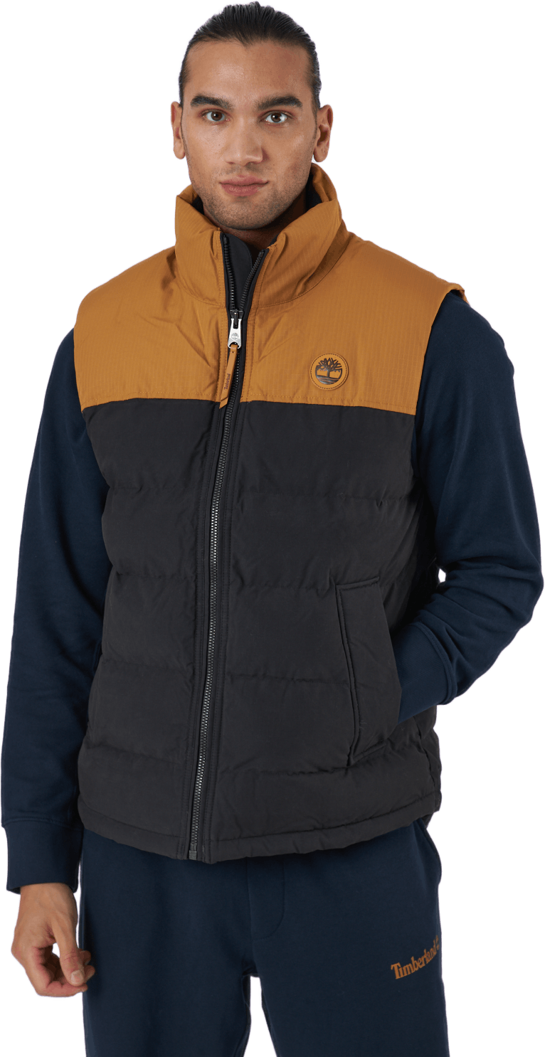 Welch Mnt Puffer Vest Wheat Boot/blck, Male, Apparels, jackets, Multi color, M