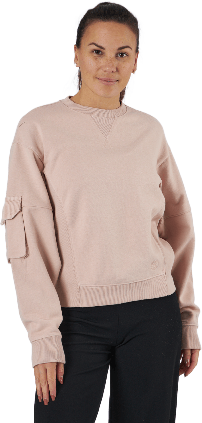 Oversize Sweat Cameo Rose, Female, Apparels, Shirts, Pink, XL