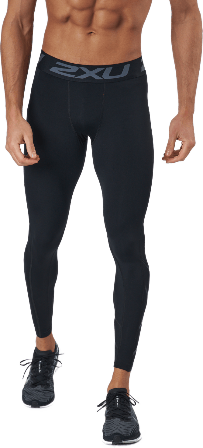 Ignition Compression Tights Black/nero, Male, Apparels, Leggings, Running, Black, L/Tall