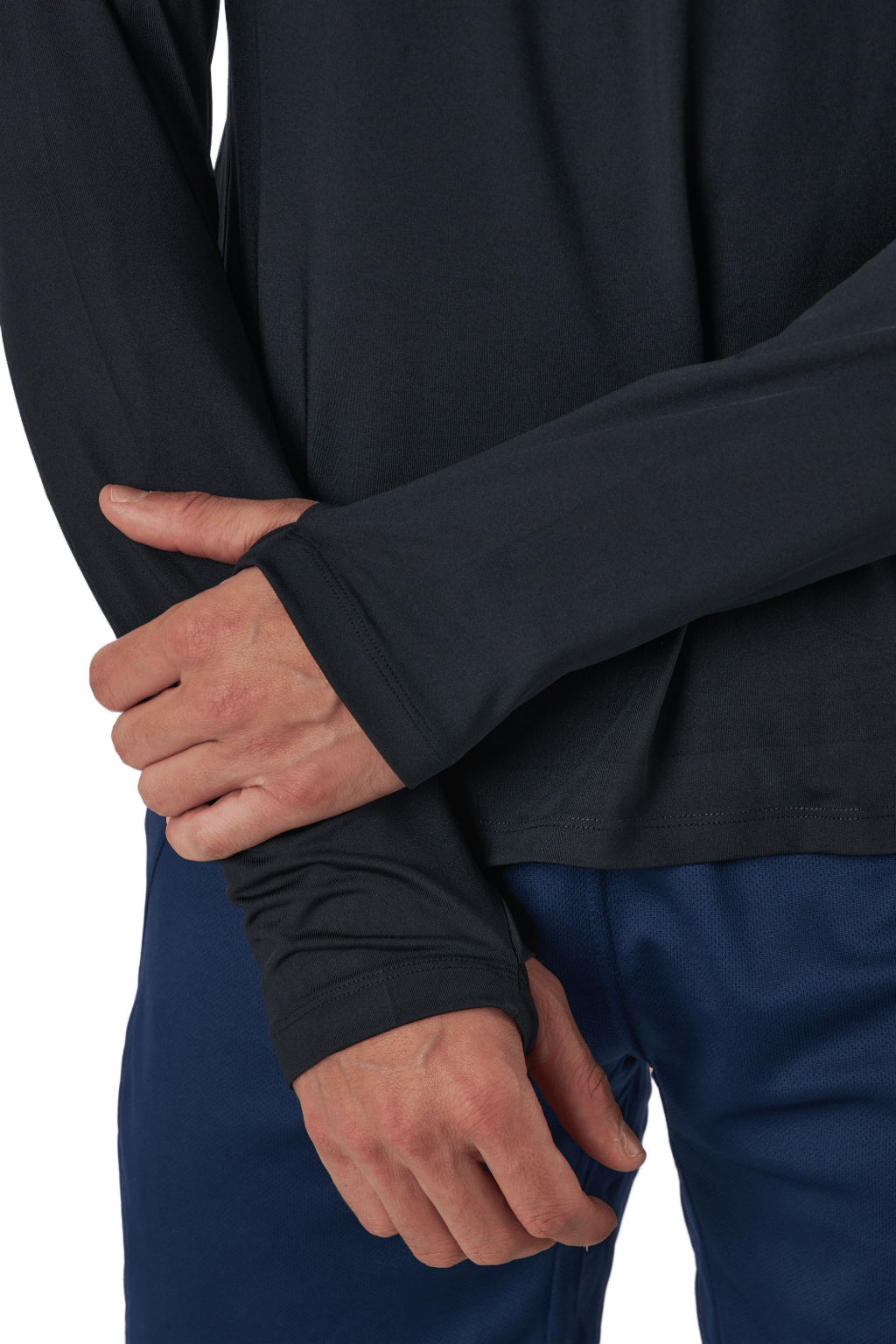 Light Speed 1/2 Zip Black/silver Reflective - Bild 5