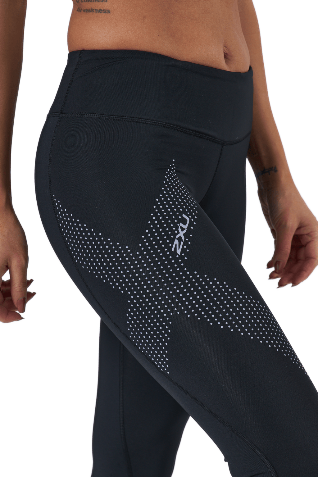 Motion Mid-rise Compression T Black/lavendust - Bild 4