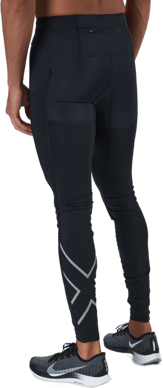 Aero Vent Compression Tights Black/silver Reflective - Bild 3