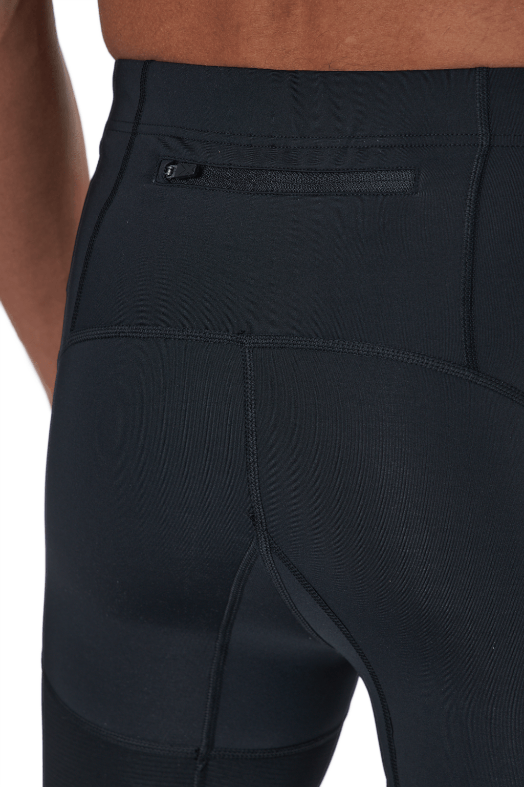 Aero Vent Compression Tights Black/silver Reflective - Bild 4