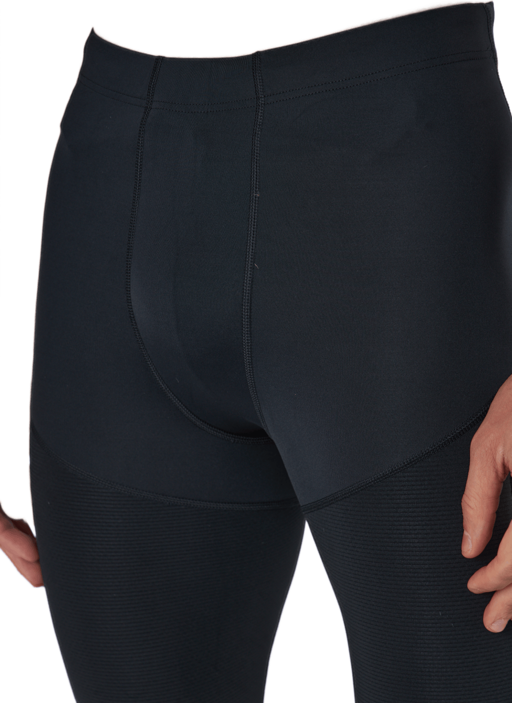 Aero Vent Compression Tights Black/silver Reflective - Bild 5