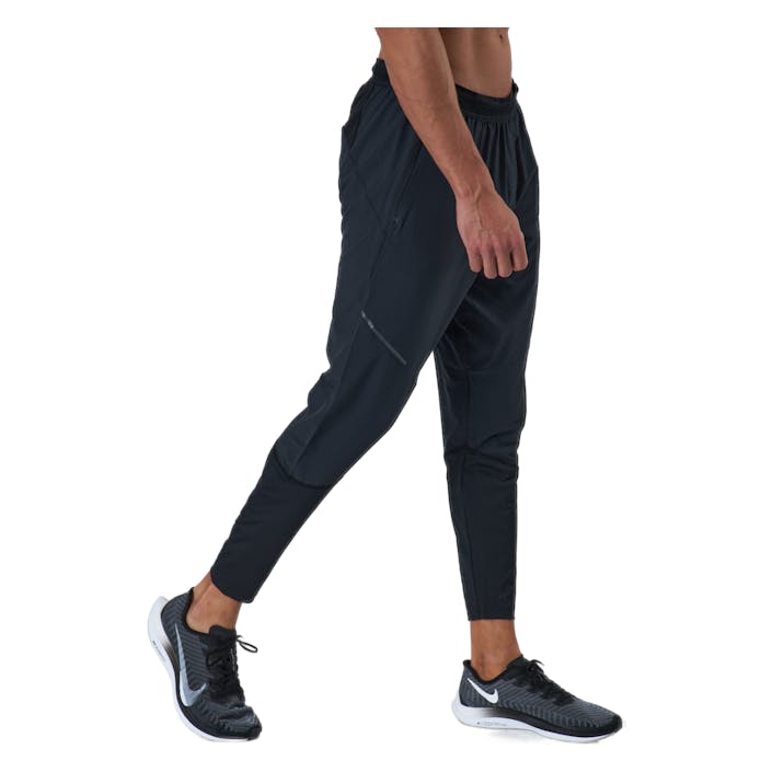 Light Speed Jogger Black/ Black Reflective, Male, Apparels, Pants, Running, Black, XXL