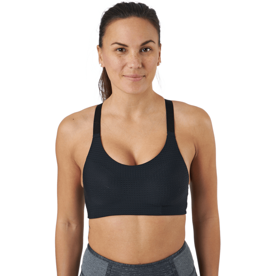 Aero Medium Impact Bra Black/black