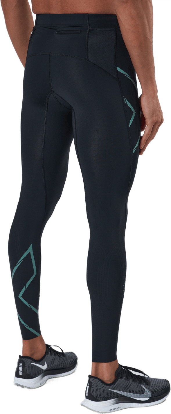 Light Speed Compression Tight Black/silver Sage Reflective - Bild 3