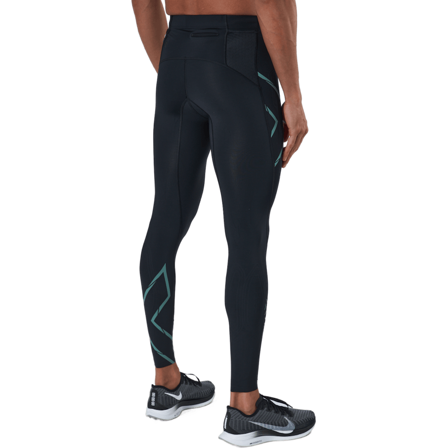 Light Speed Compression Tight Black/silver Sage Reflective - Bild 3