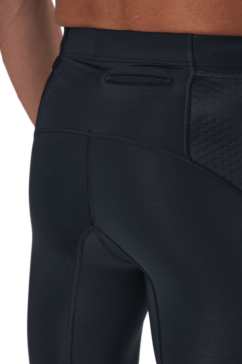 Light Speed Compression Tight Black/silver Sage Reflective - Bild 5