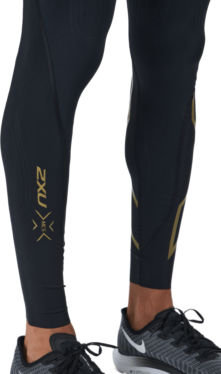 Force Compression Tights Black/gold - Bild 4