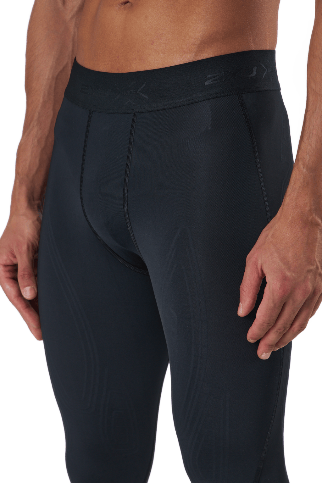Force Compression Tights Black/gold - Bild 5