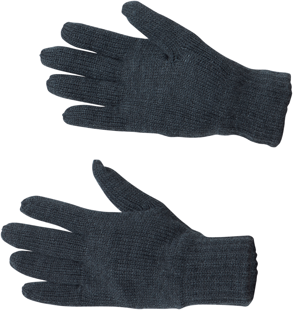 Figaro Ladies Gloves Grey Mel, Female, Apparels, hats & caps, Grey, 6