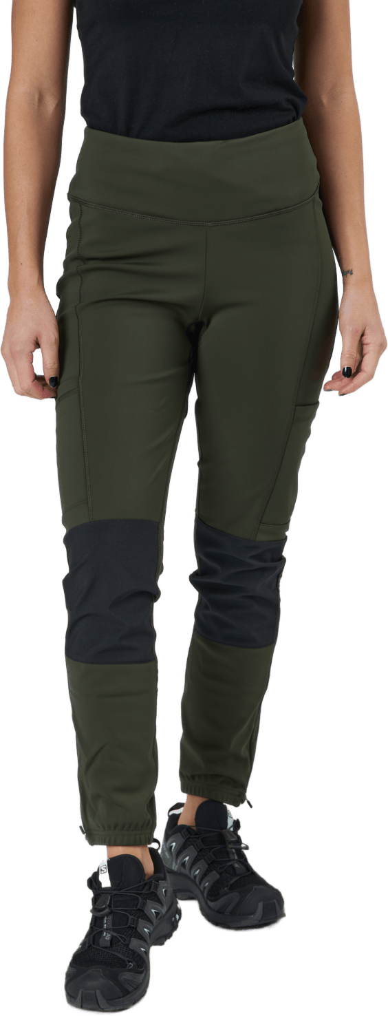 Stina Tights Dark Olive